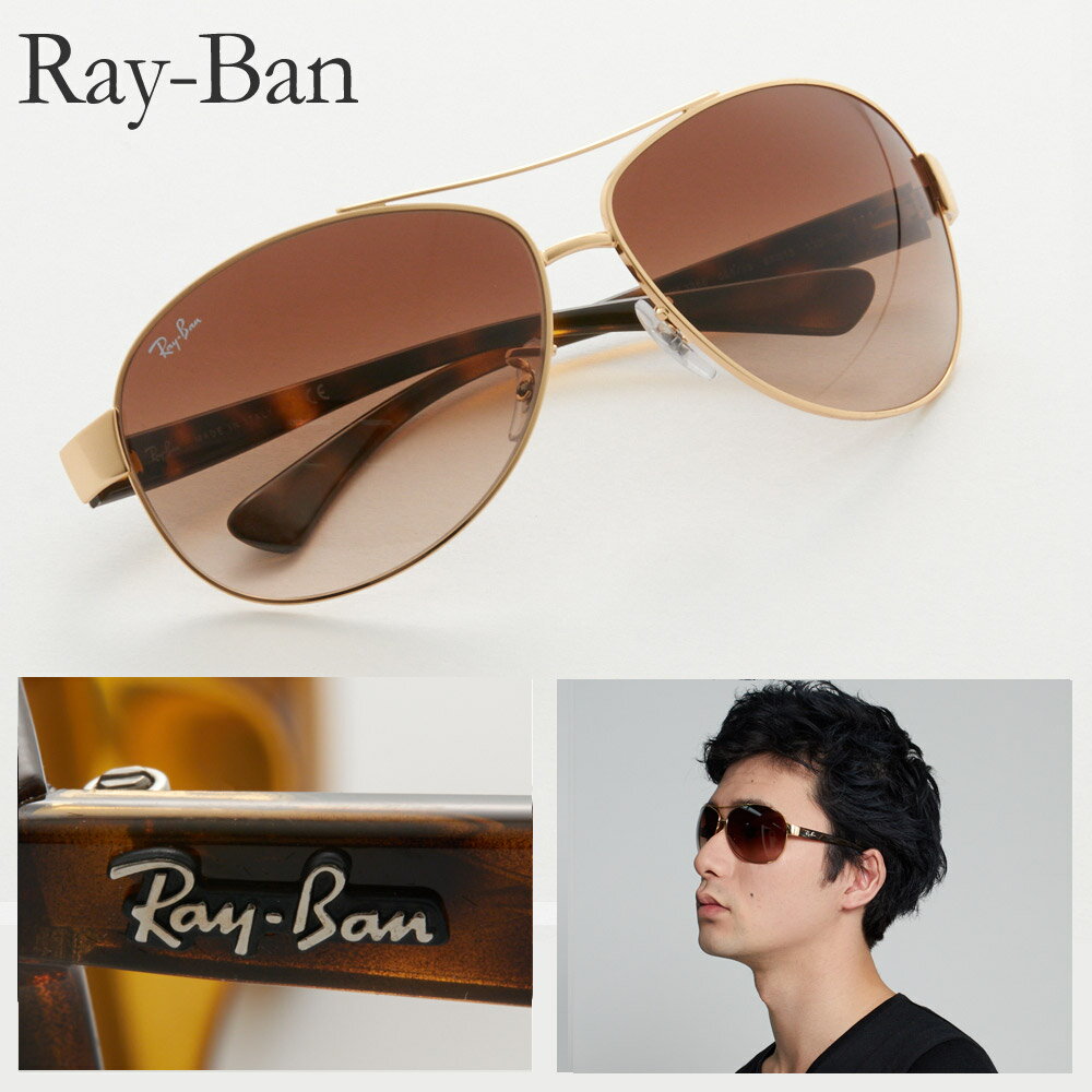 レイバン RAYBAN サングラス メンズ RB3386 001 13 67 ブラウン系...:x-sell:10053745