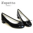 レペット REPETTO パンプス CAMILLE カミーユ V511V NOIR エナメルレペット/repetto/CAMILLE/カミーユ