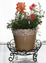 【代引不可】【同梱不可】※花・植物・鉢は商品に含まれませんワイヤーフロア花台