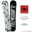 スノーボード 板 メンズ 単品 2018 TECH NINE...