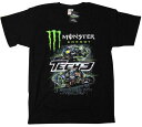 Tech3ヤマハ デザインTシャツ モンスターエナジー Monster Energy T3-B