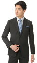 春夏用 グレー系 【イタリア製生地使用】【ストレッチ】【アクティブムーブ】スタイリッシュスーツ PERSON'S FOR MEN