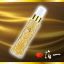 ヒアルロン酸、コラーゲン配合で保湿力の高い金箔入り化粧水【金華ゴールドナノローションN 180ml】乾燥肌、脂性肌、どちらにも使えてしっとり保湿。金華コスメティック きんか 金粉 金箔 サロン専売 化粧水 スキンローション 基礎化粧品