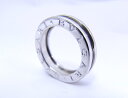 【中古】【程度A+】【極上美品】BVLGARI ブルガリ ビーゼロワン リング XSサイズ B-zero1 750 18K WG ホワイトゴールド #49 約9号
