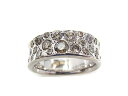 【中古】【程度A】【美品】カシケイ Kashkey Melange Settingメランジェ リング ダイヤ 1.00ct 10号 WG ホワイトゴールド