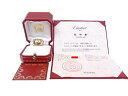 【中古】【程度A】【美品】カルティエ Cartier ヌーベルバーグ リング YG イエロー