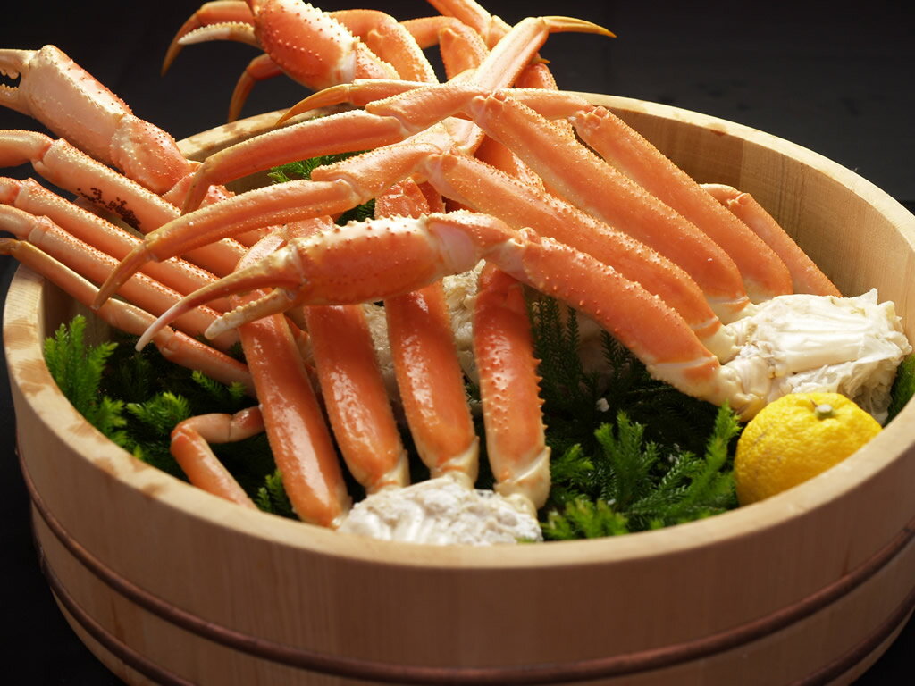 かにスキ　カニ鍋　かに雑炊に！身入り98％ オホーツク海産　極上ボイルずわいがに足1.2kg 3L4肩