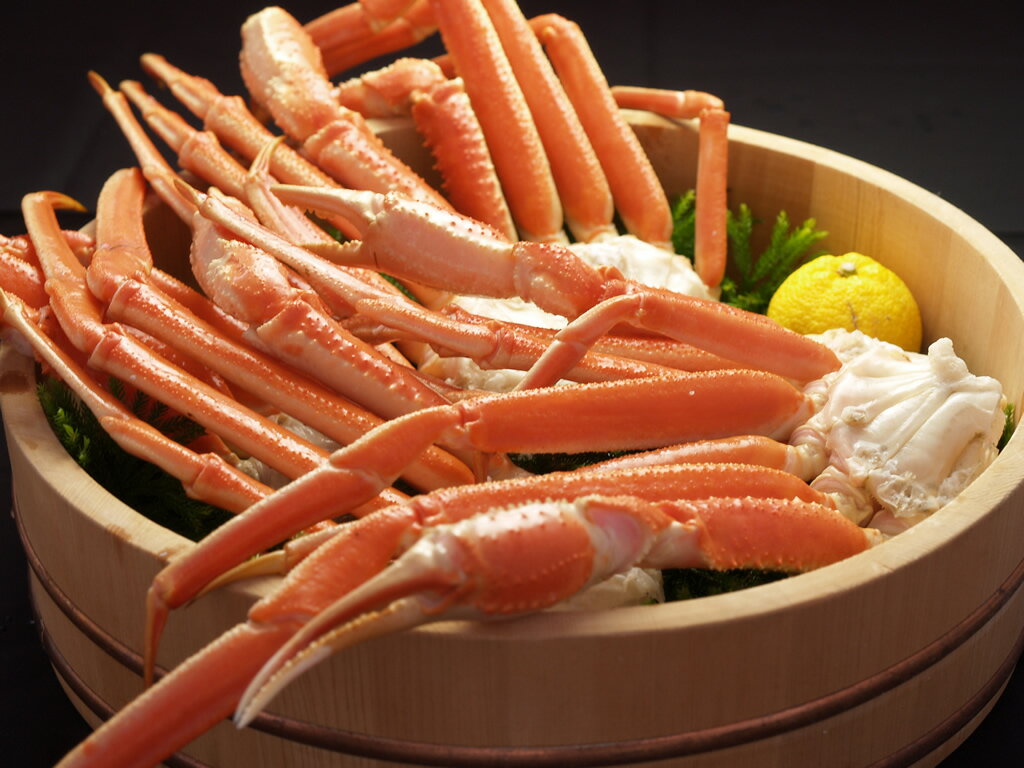 かにスキ　カニ鍋　かに雑炊に！身入り99％　オホーツク海産　極上ボイルずわいがに足 4L6肩ヒバ・柚子付き