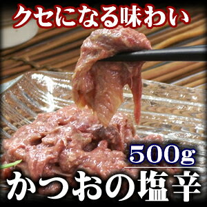 日本一の焼津港産強烈な匂いが、クセになる、鰹塩辛（かつおしおから） 500g　【楽ギフ_のし】鰹（かつお）/塩辛