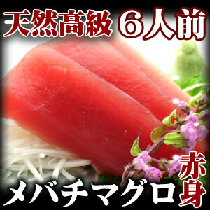 天然高級 メバチマグロ（めばちまぐろ）赤身 6人前（600g）　/鮪　【楽ギフ_のし】焼津の刺身/メバチマグロ/鮪