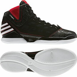 送料無料 2012年 アディダス adiZero Rose Dominate G48837 ブラック/ランニングホワイト/ライトスカーレット