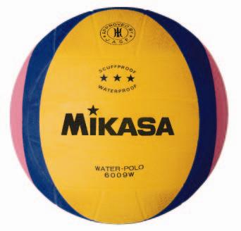 ミカサMIKASA ウォーターポロボール　検定球 Y／B／P （6009W）