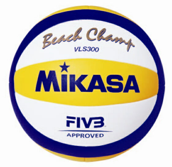 ミカサ MIKASA バレーボール　国際公認球 W／Y／B （VLS300）