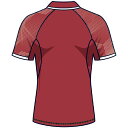 ミズノ MIZUNO ゲームシャツ 62JA950762 チャイニーズレッド StandardFit ダイナモーションフィット