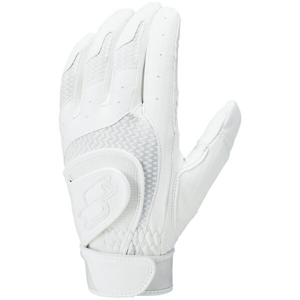 エスエスケイ 高校野球対応ダブルハンド手袋（両手用）デジグラブ SSK-BG307W メンズ・ユニセックス （10）ホワイト （90）ブラック