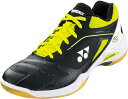 Yonex(ヨネックス) (男女兼用 バドミントンシューズ) パワークッション65Z POWER CUSHION65Z ユニ ブラック/イエロー