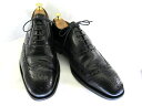 【中古】【送料無料】VAN BOMMEL　ヴァンボメル　9　（ 約27.5-28.0cm）　ウイングチップ♪YALAKU-ヤラク-メンズビジネスシューズ・紳士靴