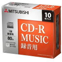 三菱ケミカルメディア MUR80FP10D5 ヤマダ電機オリジナルモデル 音楽用CD-R