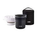 サーモス JBS-360-BK ごはんが炊ける弁当箱 ブラック THERMOS
