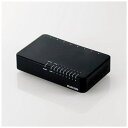 【ポイント5倍】エレコム EHC-F08PA-JB 100BASE-TX対応 スイッチングハブ 8ポート ブラック(マグネット付)