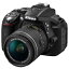 【全品ポイント5倍 7/13 10:00〜7/21 01:59】ニコン D5300 デジタル一眼カメラ 「D5300 AF-P」 18-55 VR レンズキット ブラック