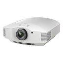 ソニー VPL-HW60W フルハイビジョンホームシアタープロジェクター ホワイト