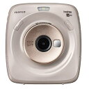【ポイント2倍!】富士フイルム INSSQUARESQ20BEIGE ハイブリッドインスタントカメラ 『チェキ』 instax SQUARE SQ20 ベージュ