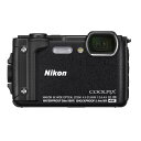 【ポイント10倍!】Nikon W300BK デジタルカメラ COOLPIX ブラック