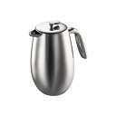 ボダム 1308-16 コロンビアフレンチプレスコーヒーメーカー 1L シルバー