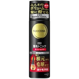 花王 SUCCESS(サクセス)薬用育毛トニック ボリュームケア EXクール 180g