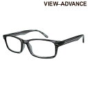 エニックス VAM-02-2 1.00 シニアグラス VIEW ADVANCE +1.00度 クリアグレー/バンブー