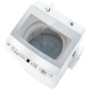 【無料長期保証】AQUA AQW-P7N(W) 全自動洗濯機 7kg ホワイト AQWP7N(W)
