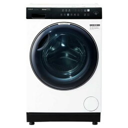 【無料長期保証】【推奨品】AQUA AQW-DX12P(RW) ドラム式洗濯乾燥機 まっ直ぐドラム2.0 <strong>12kg</strong>／6kg ホワイト