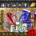 海と山の幸 【旬の干物セット 送料無料】真あじ サンマ塩干し...