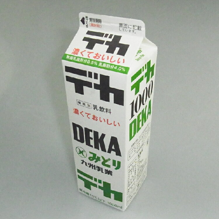 九州乳業　『New　デカ4.5　濃厚牛乳』1000ml