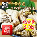 【送料無料】濃厚なコクと甘味!これぞ本場の味!千葉半立種さや煎り落花生2kg(100g×20袋)原料トレース可【お中元】【お歳暮】【楽ギフ_包装】【楽ギフ_のし】【楽ギフ_のし宛書】yp【ギフト】