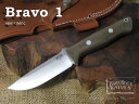 Bark River / バークリバーナイフ #BA111MGC Bravo1ブラボー1 A2/グリーンキャンバスマイカルタ