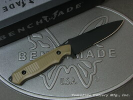 BENCHMADE/ベンチメイド#140SBKSNNimravusニムラバスブラック直・波コンビ刃/サンドカラーハンドル2