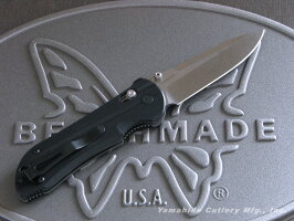 BENCHMADE/ベンチメイド#908アクシス・ストライカードロップポイント/シルバー直刃2