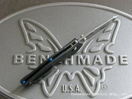 BENCHMADE/ベンチメイド#940-1OsborneCarbonオズボーンシルバー直刃/カーボンハンドル4
