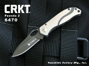 CRKT 6470 パゾダ2 スモール/ブラック直刃,コロンビアリバーナイフ&ツール PAZODA2