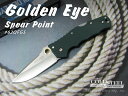 COLD STEEL/コールドスチール #62QFGS ゴールデンアイ/スピアポイント 折り畳みナイフ
