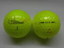 【Bランク】タイトリスト AVX イエロー 2018年 1球 US仕様【中古】ロストボール ゴルフボールTitleist