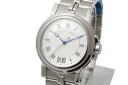 【美品】 BREGUET ブレゲ 5817ST/12/SVO マリーンII ラージデイト SS シルバー文字盤 自動巻き 【中古】