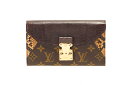 【新品同様】【希少!】 LOUIS VUITTON ルイ・ヴィトン ポルトフォイユ・モノグラム・エキゾチック 3つ折り長財布 N91298【中古】
