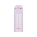 サーモス ストロー 水筒 400ml 真空断熱ストローボトル ラベンダーLV FHL-400 LV