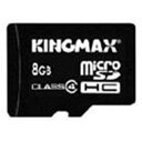 KINGMAX マイクロSDカード 8GB クラス4 KM-MCSDHC4X8G