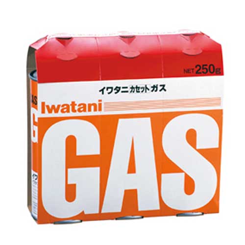 IWATANI　イワタニ　カセットボンベ　カセットガス　3P　CB-250-OR