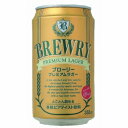 ローアルコールビール　ブローリー　プレミアムラガー　355ml×24缶　ケース売り　【D2】