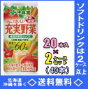 伊藤園 充実野菜 190g缶 20缶×2ケース(40本入)【RCP】【HLS_DU】